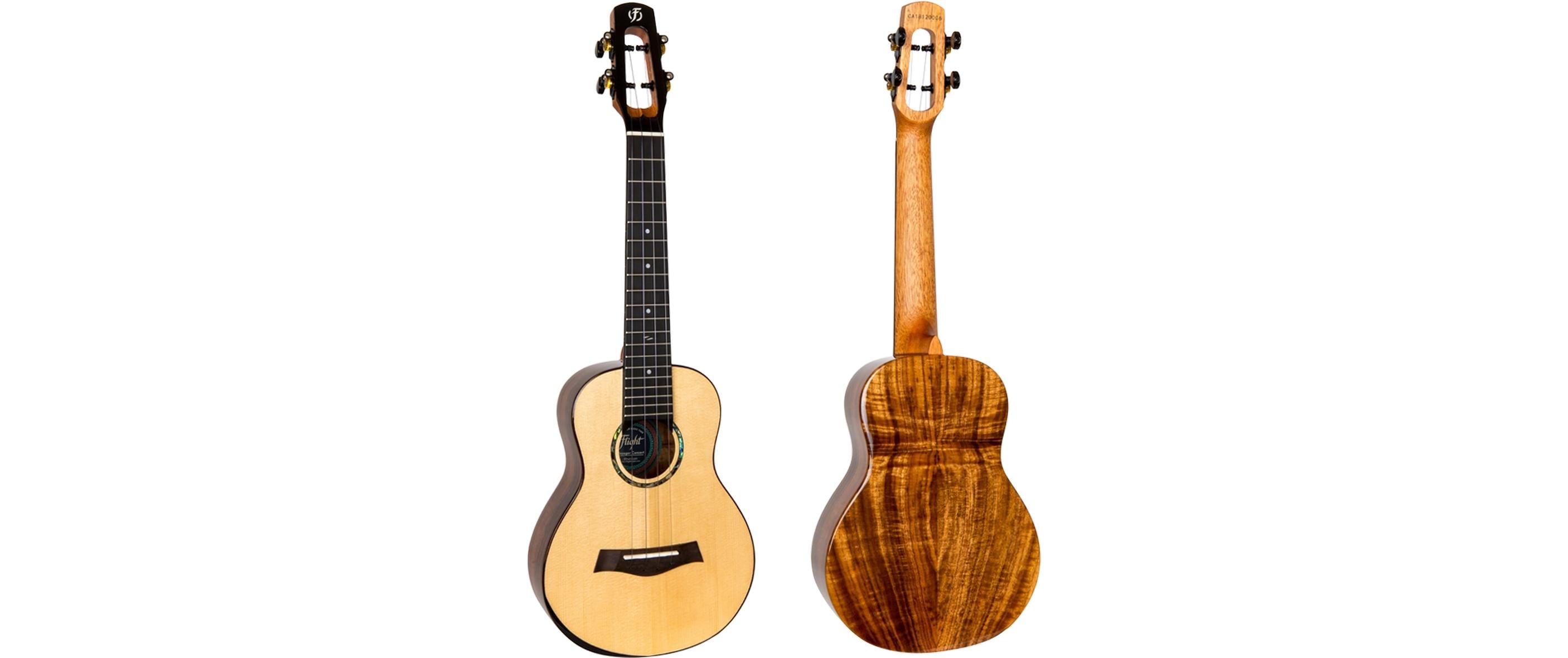 Flight Royal Ukulele Concert - Voyager Ukulele, Gigbag, PU