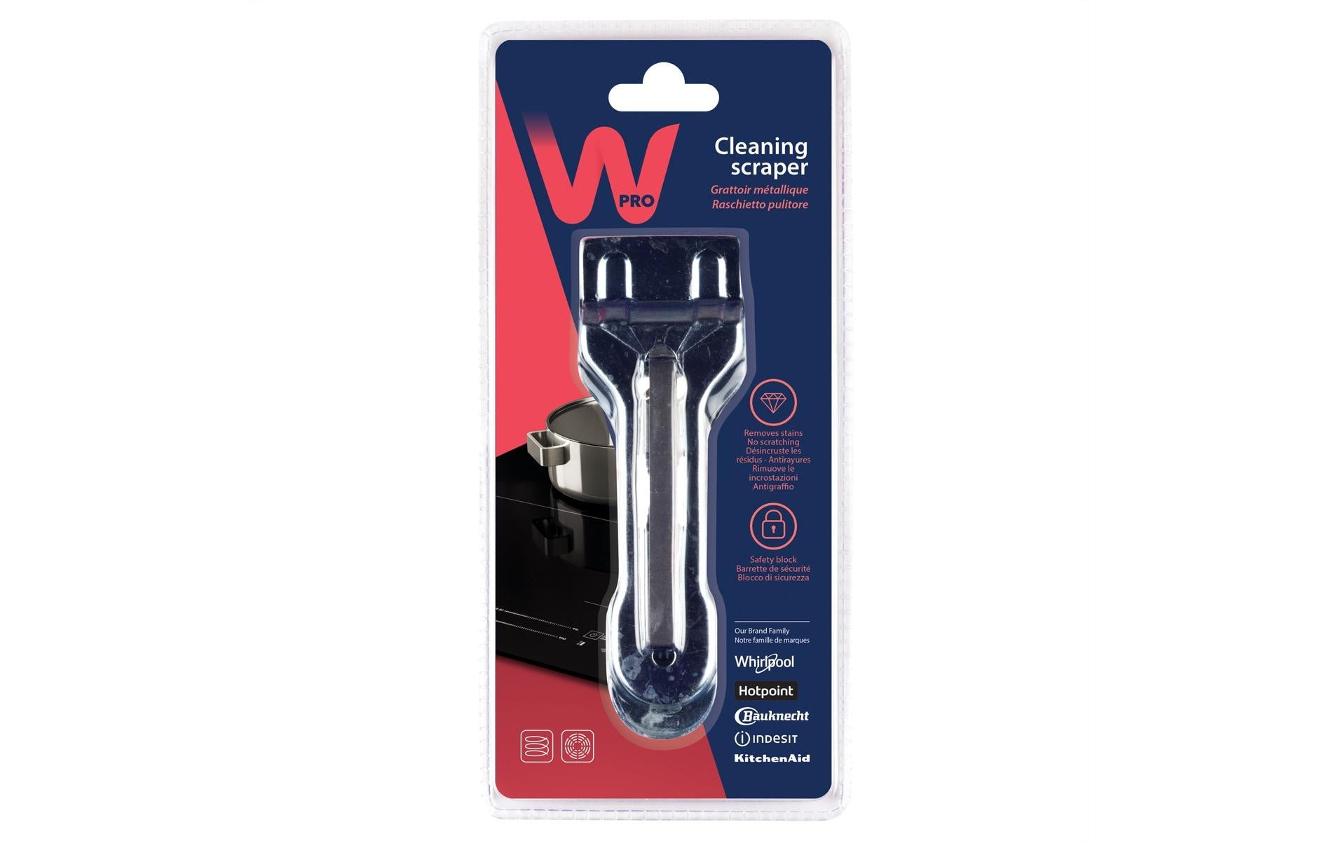 WPro Reinigungsschaber SCR300 Kochfelder