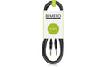 Bemero BAC1515-300BK 6.3 Klinke m+m 3m Linekabel, symmetrisch, schwarz, M-Serie