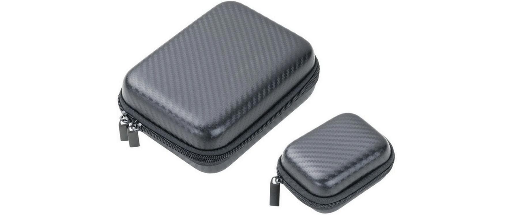 Troika Travel Case Onpack Carbon Set 2 Organizer-Etuis, 16 x 13 x 6 cm, Carbon