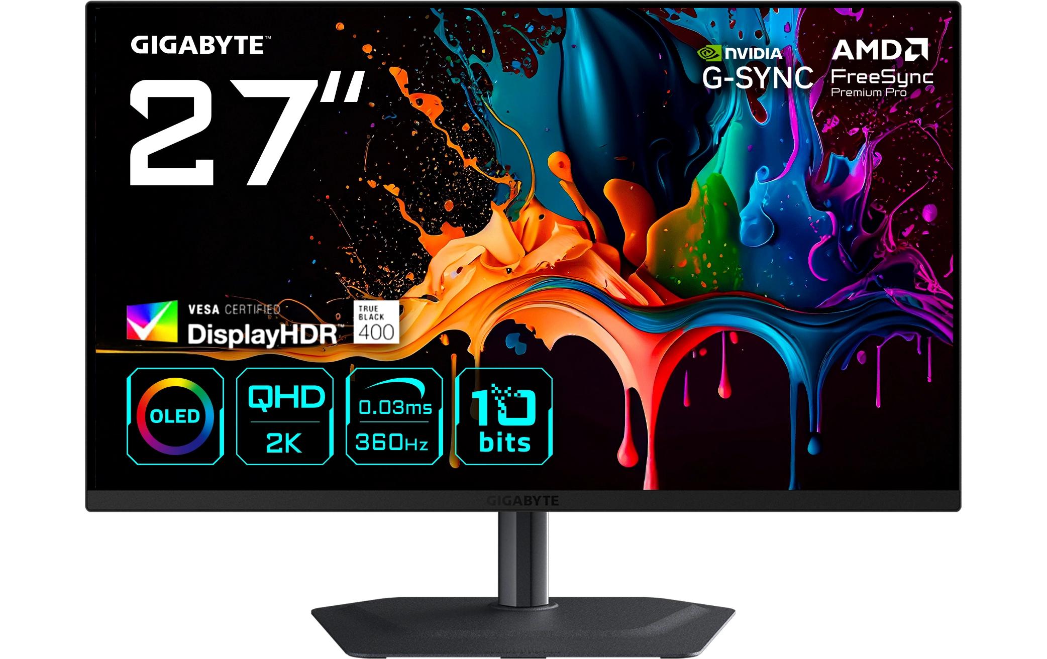 Gigabyte MO27Q3, 27", OLED
