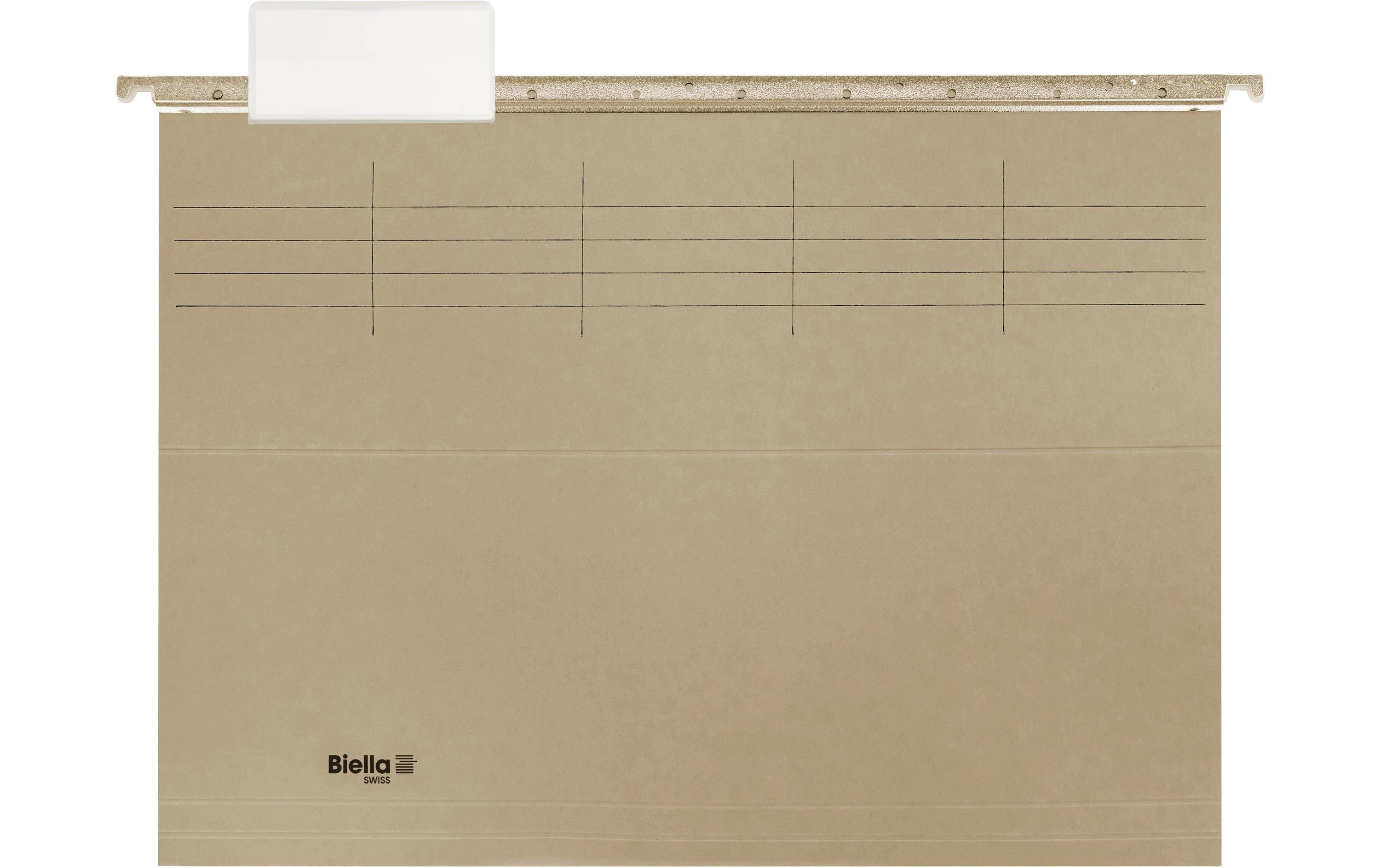 Biella Hängeregister Personaldossier 10er Pack, grau, 25cm