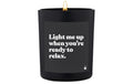 ChattyCandles Duftkerze Light me up when you're ready to relax,Flowery, 6.7x8cm, 55h