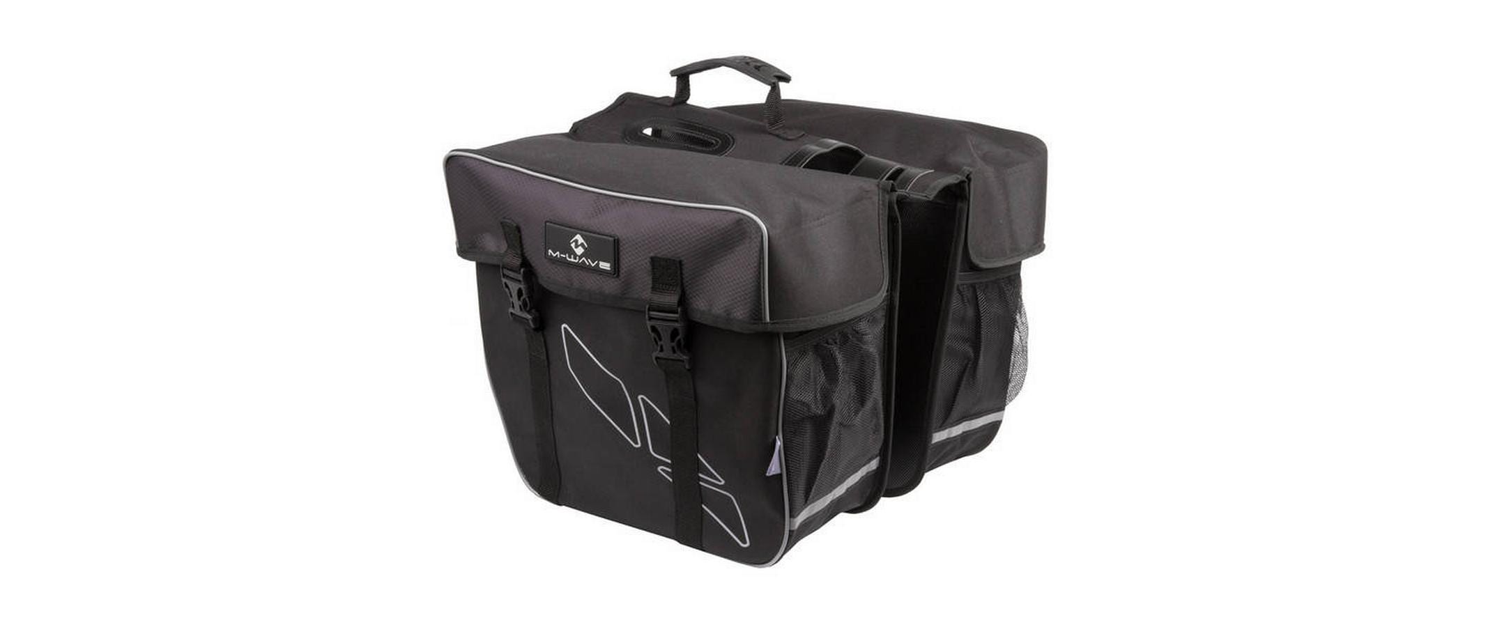 M-WAVE Amsterdam Double Gepäckträgertasche Gepäckträgertasche