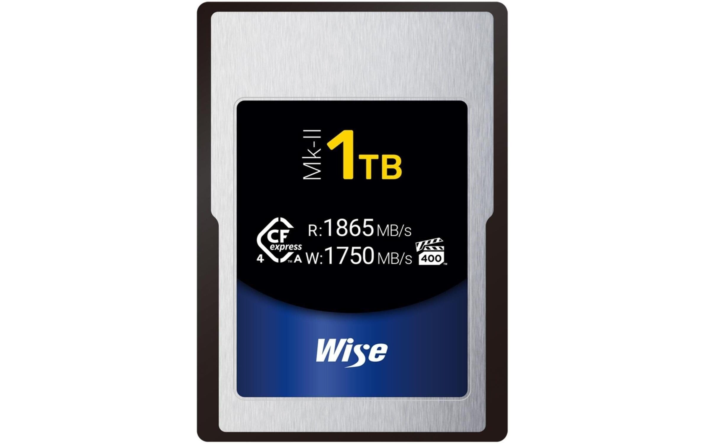 Wise 1TB CFexpress 4.0 Type A Mk-II Memory Card