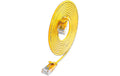 SLIM Patchkabel: U/UTP, 7.5m, gelb Cat.6A, LSOH, Klinke nicht brechbar, 3.6mm