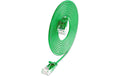 SLIM Patchkabel: U/UTP, 2m, grün Cat.6A, LSOH, Klinke nicht brechbar, 3.6mm