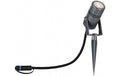 Plug & Shine LED Gartenstrahler Radon Einz Radon Einzelspot IP65 3000K 11W Grau