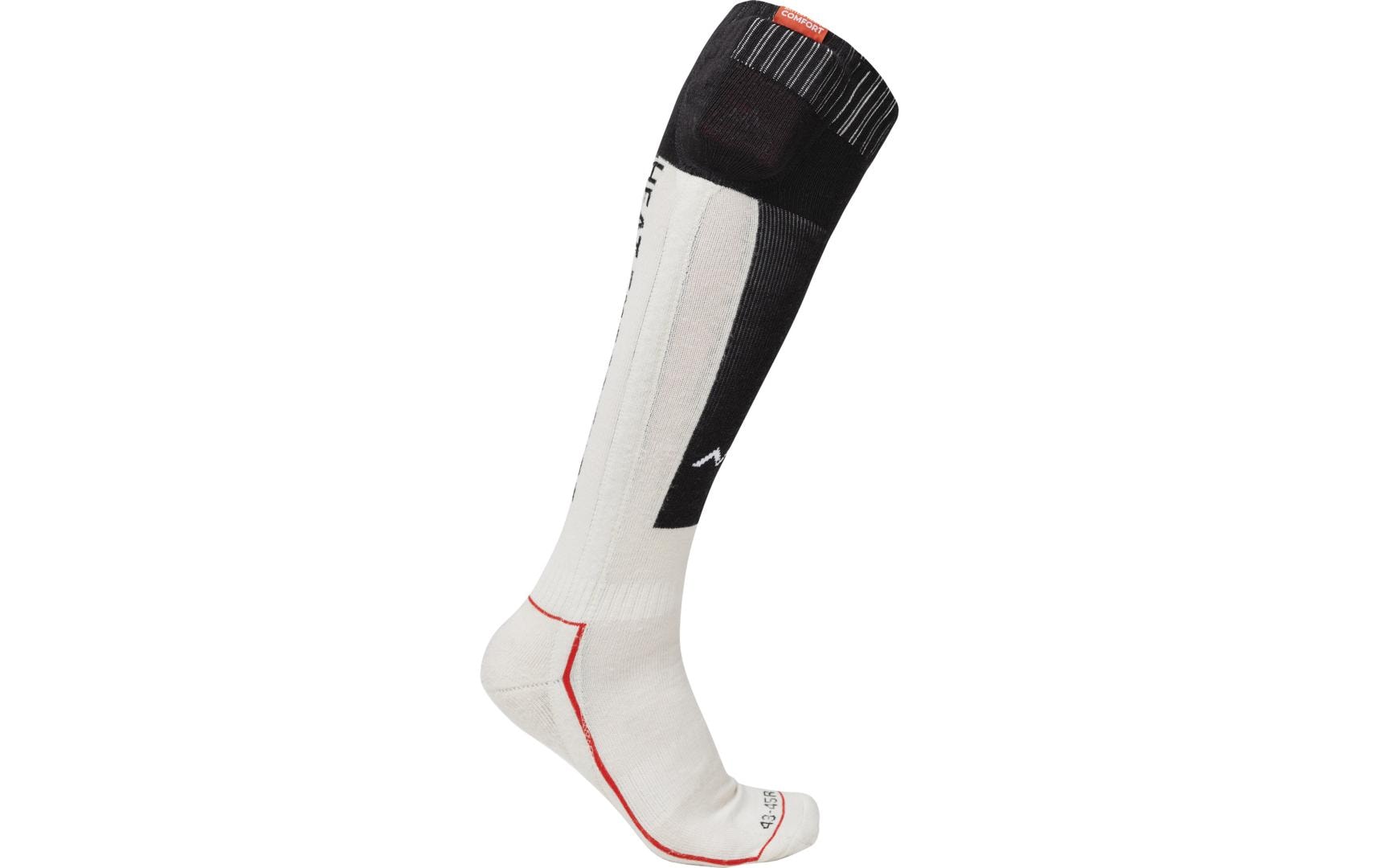 Heated Technical Socks w.batteries sand/black, M