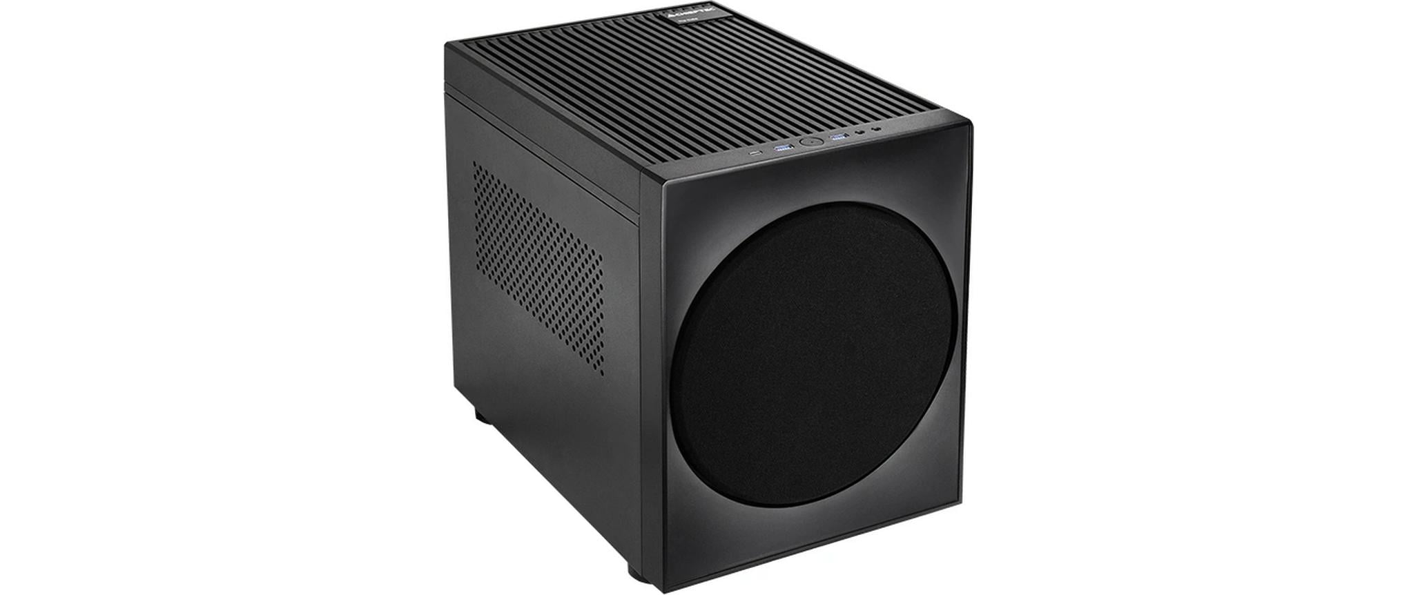 Chieftec Mini ITX cube CI-03B-OP, black 2x 3.5", 2x 2.5 "
