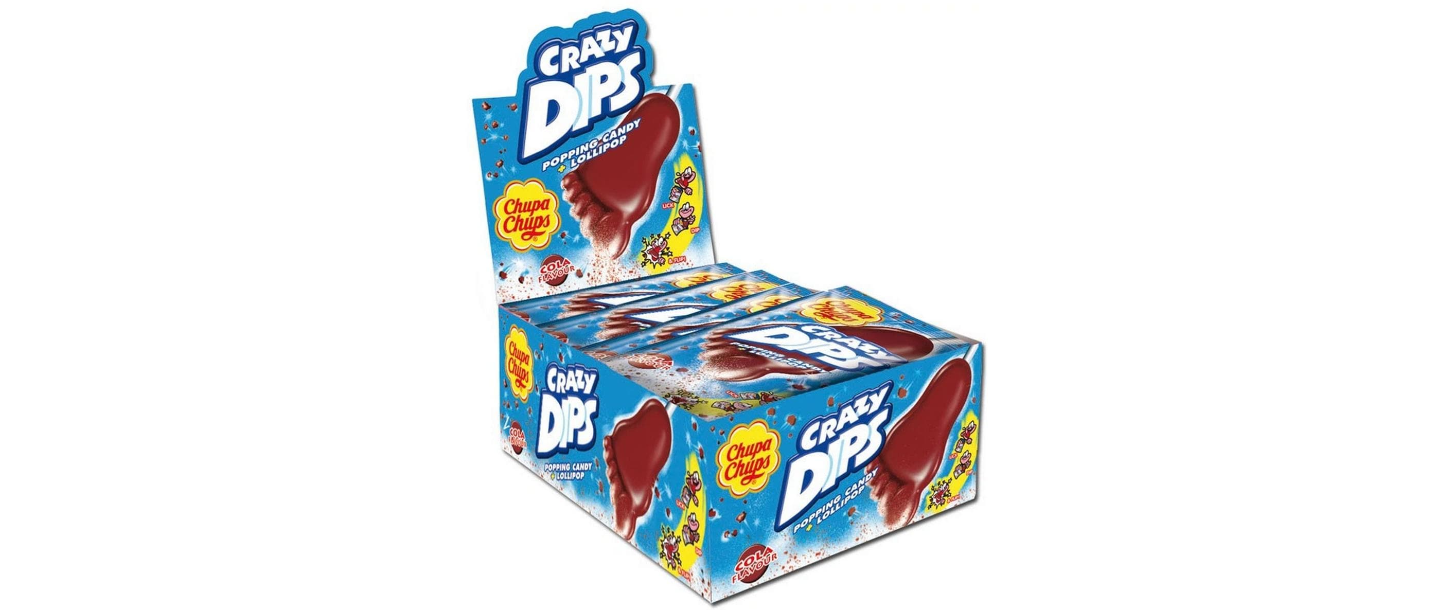 Chupa Chups Crazy Dips Cola 24 x 14 g