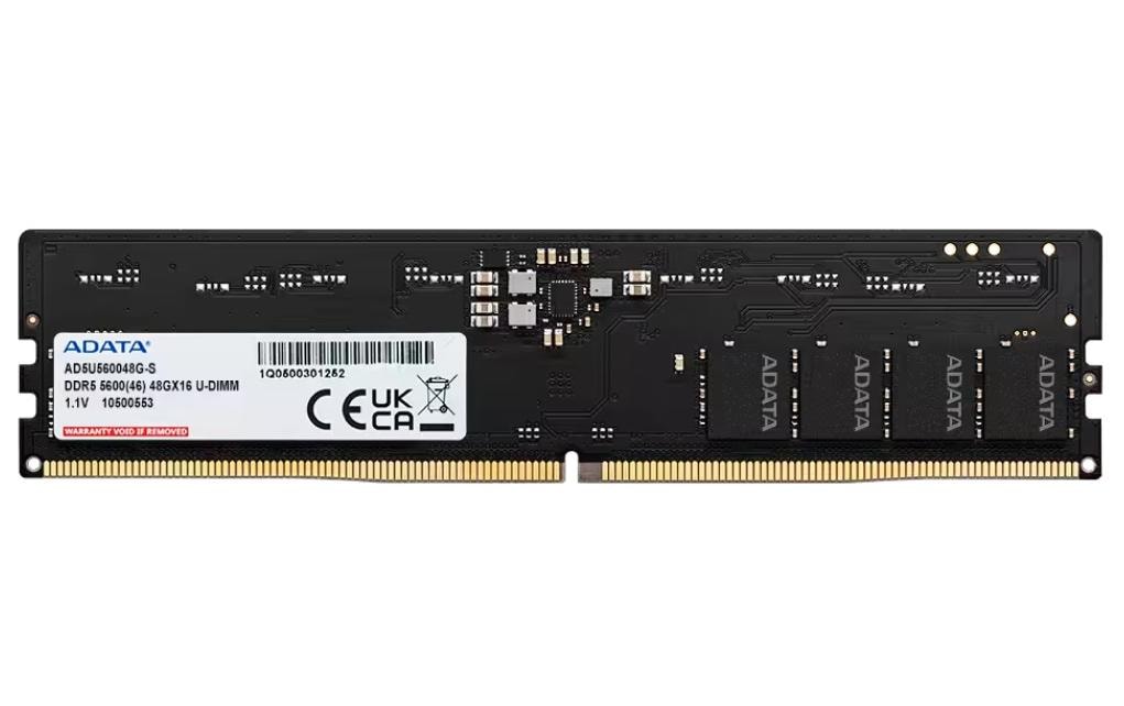 Adata DDR5 48GB 5600MT/s U-DIMM, 1.1V, CL 46
