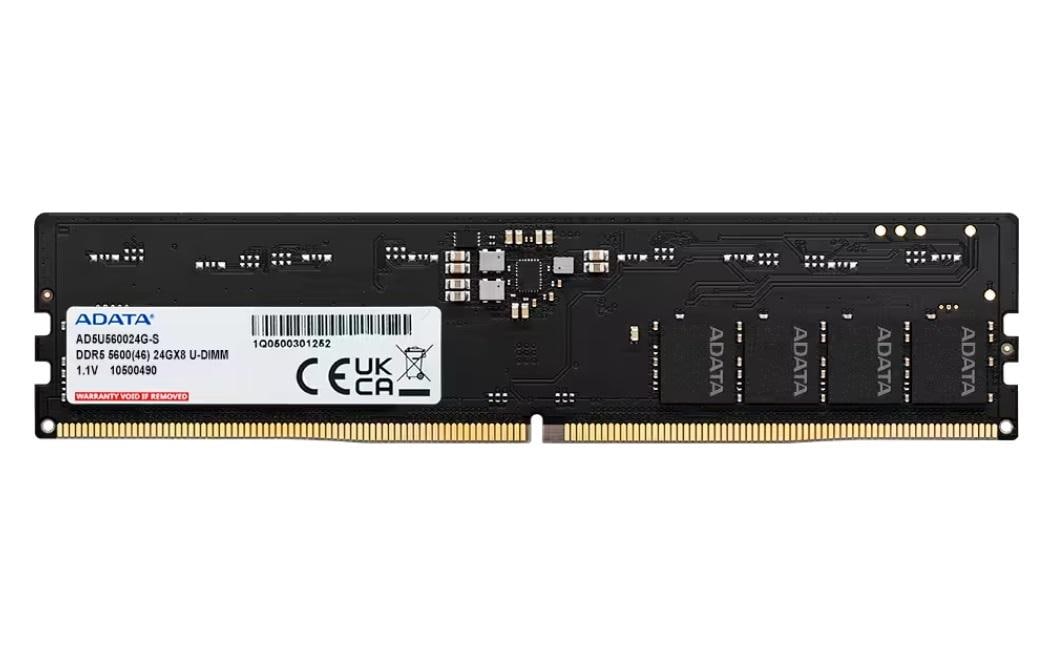 Adata DDR5 24GB 5600MT/s U-DIMM, 1.1V, CL 46