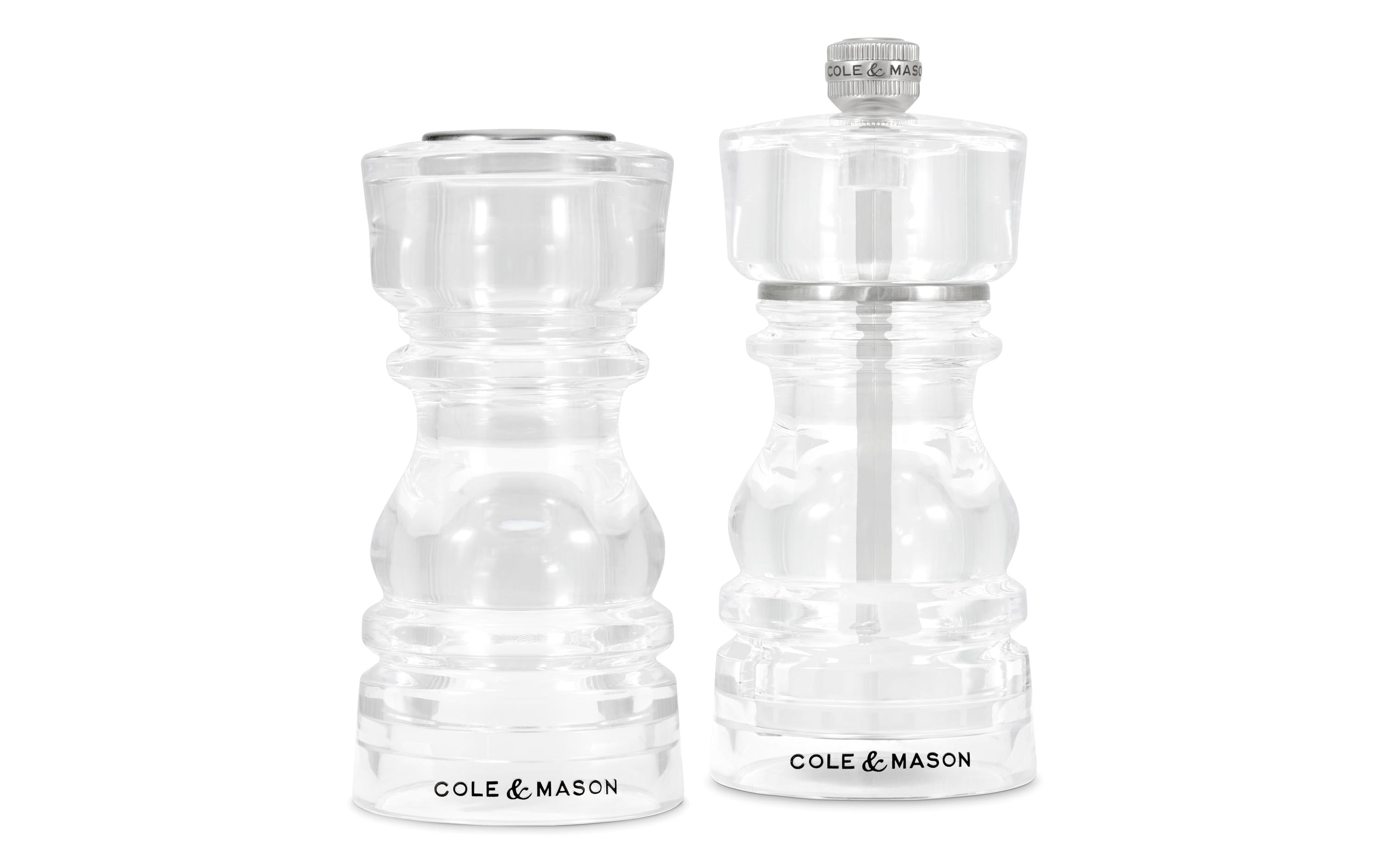 Cole&Mason London 130mm Acrylic Shaker & Mill GS