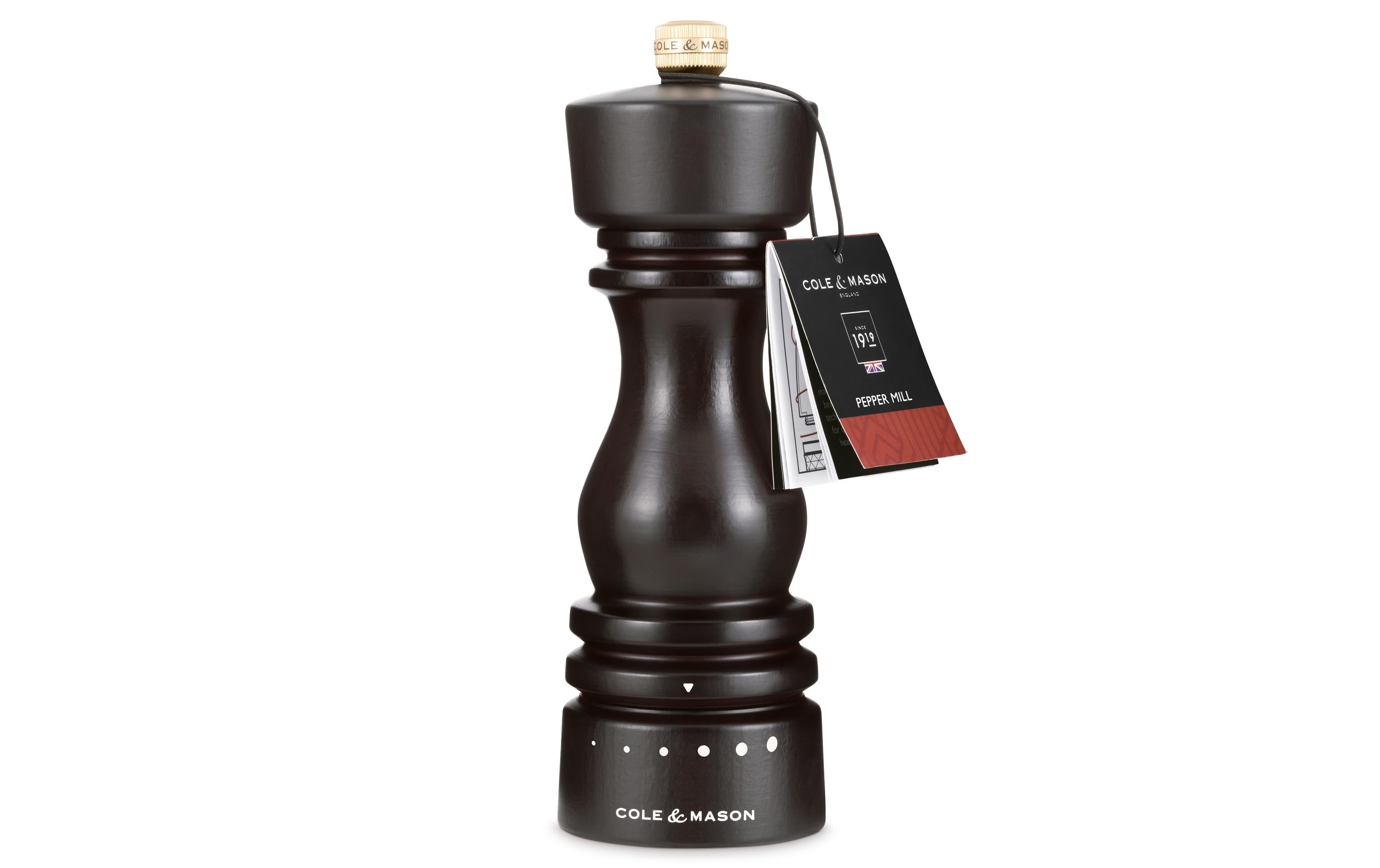 Cole&Mason London PM 180mm, dark choc. GRD SLT