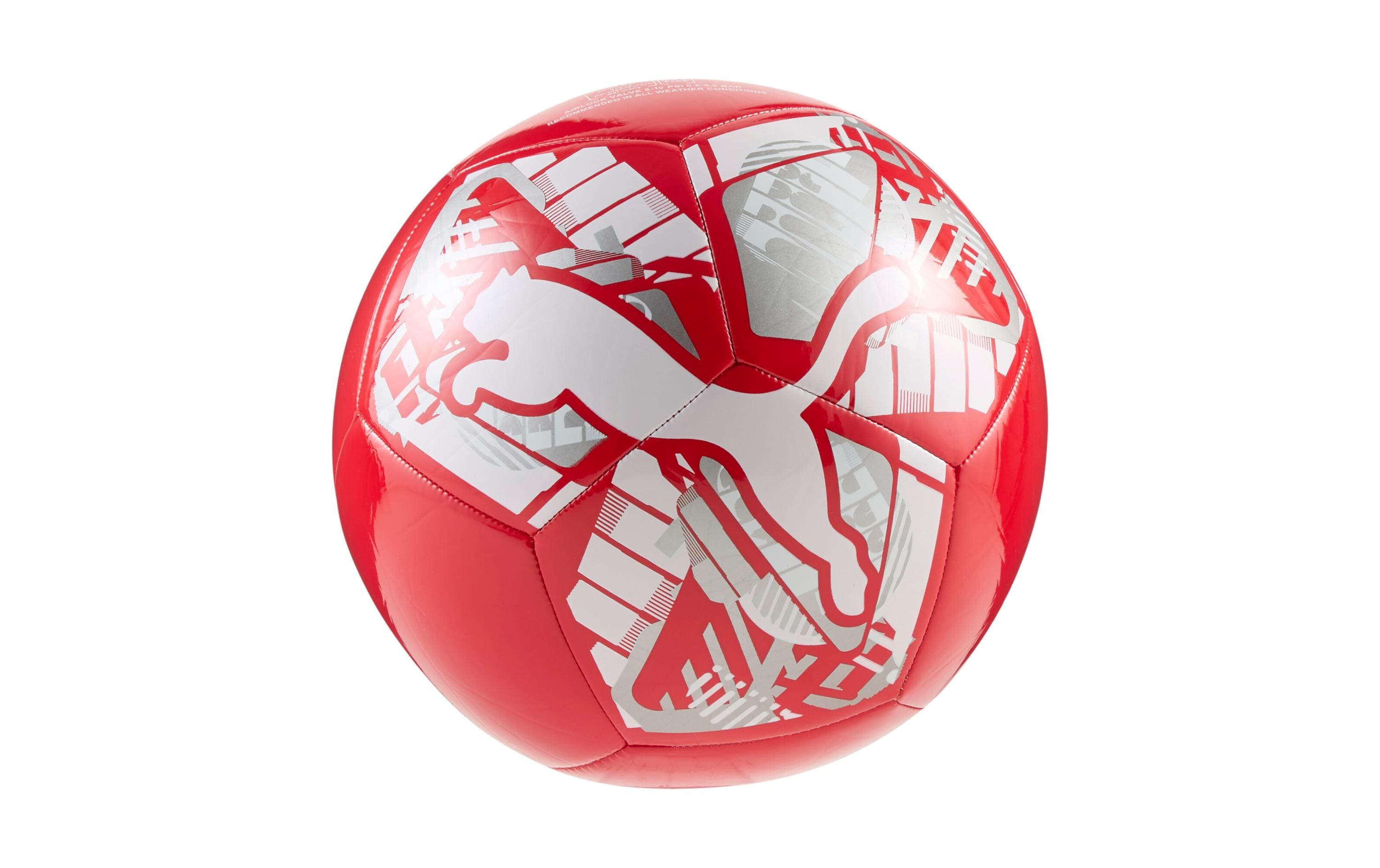 PUMA Ball PUMA BIG CAT Grösse: 5, Farbe: Rot