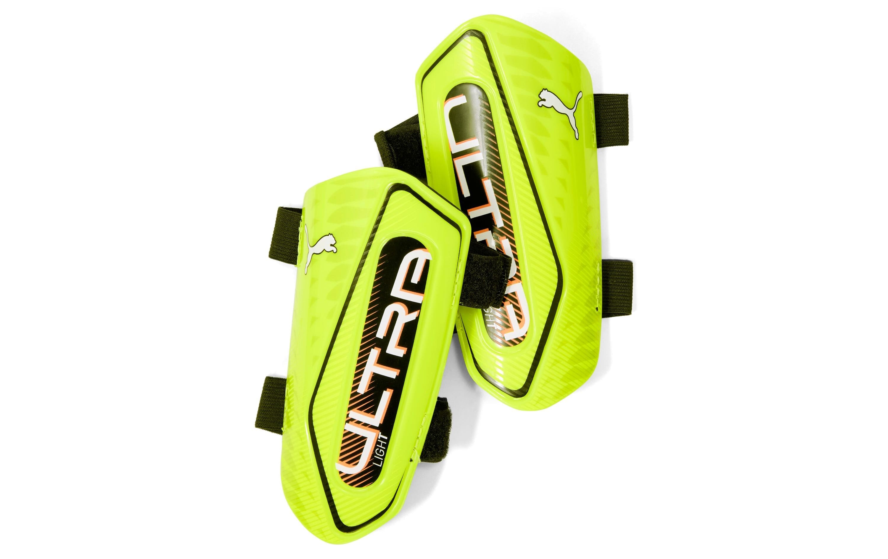 PUMA Shinguards ULTRA Light Strap Grösse: L, Farbe: Gelb