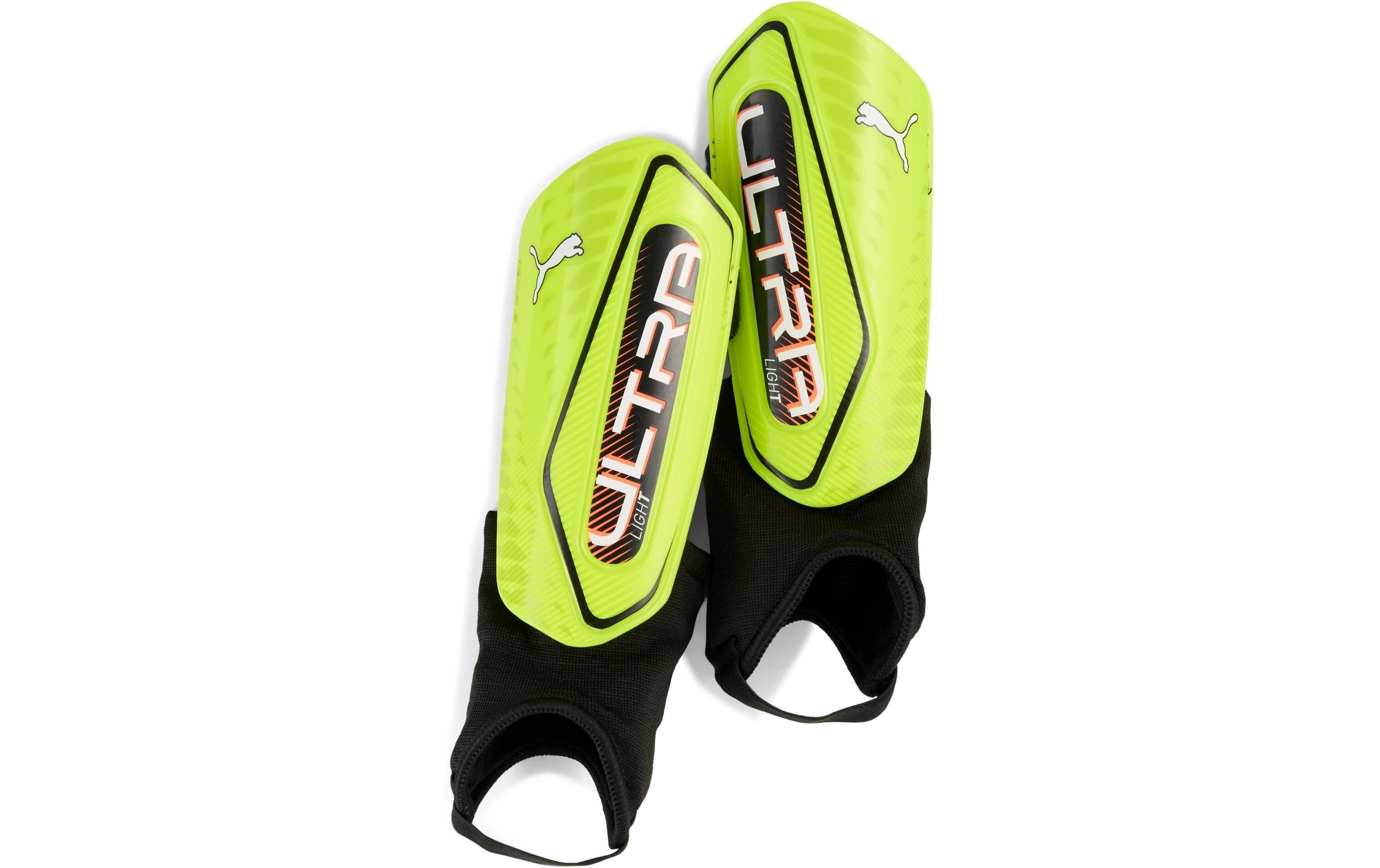 PUMA Shinguards ULTRA Light Ankle Grösse: L, Farbe: Gelb