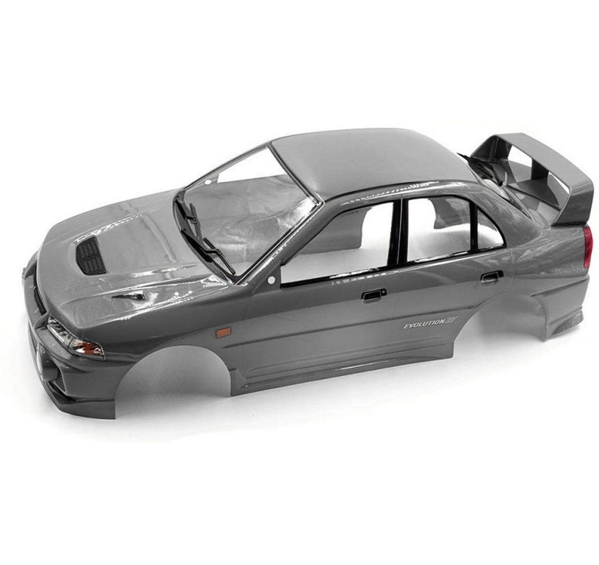 Yeah Racing Karosserie Lancer Evo IV Silber 1:10 Precut & prepainted