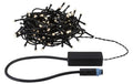 Plug & Shine LED Lichterkette Yuna WM Yuna Warmweiss 12,4m IP44 2,5W Schwarz