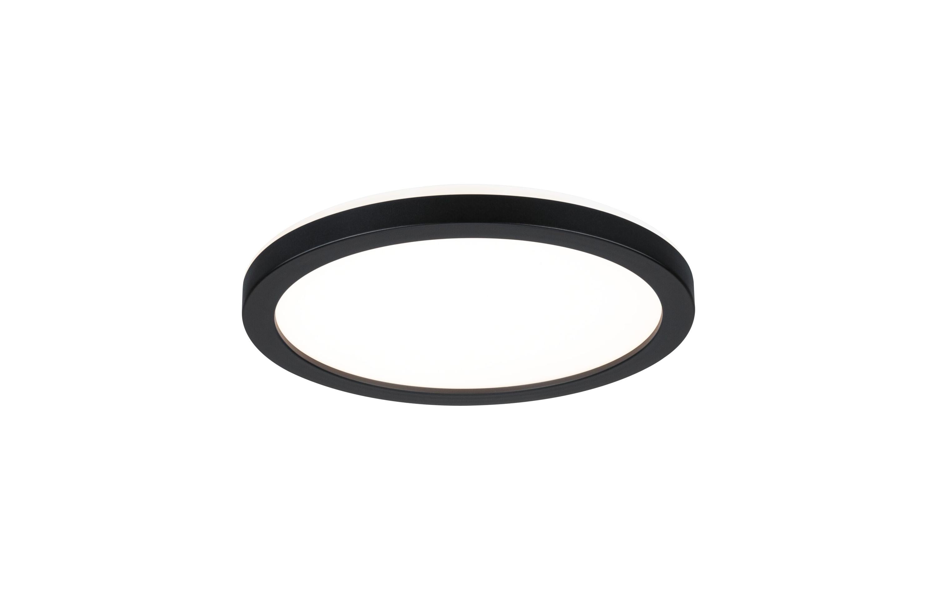LED Panel Atria Shine Backlight rund 190mm rund 190mm 11,2W 850lm 3000K Schwarz