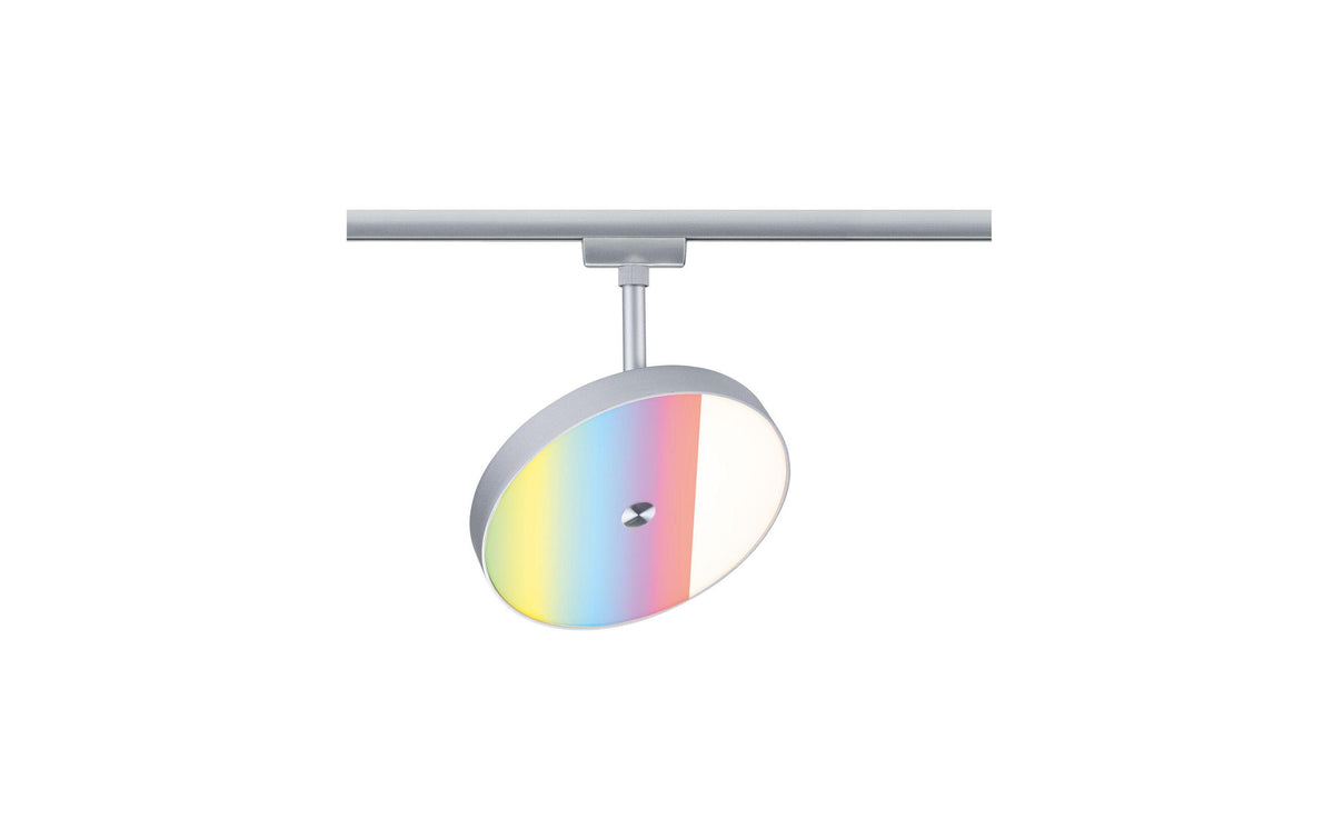 URail Schienenspot Smart Home Zigbee 3.0 500lm 7,5W RGBW+ dimmbar 230V Chrom matt
