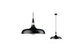 Pendelleuchte Juna E27 max. 20W Schwarz Schwarz matt, Champagner dimmbar Metall