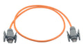 Wirewin Patchkabel: S/FTP, 1m, orange Cat.6A, PUR, 6mm, RJ45 (IP67) - RJ45 (IP67)