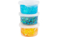 Creativ Company Sequin Clay 3x60g, blautöne