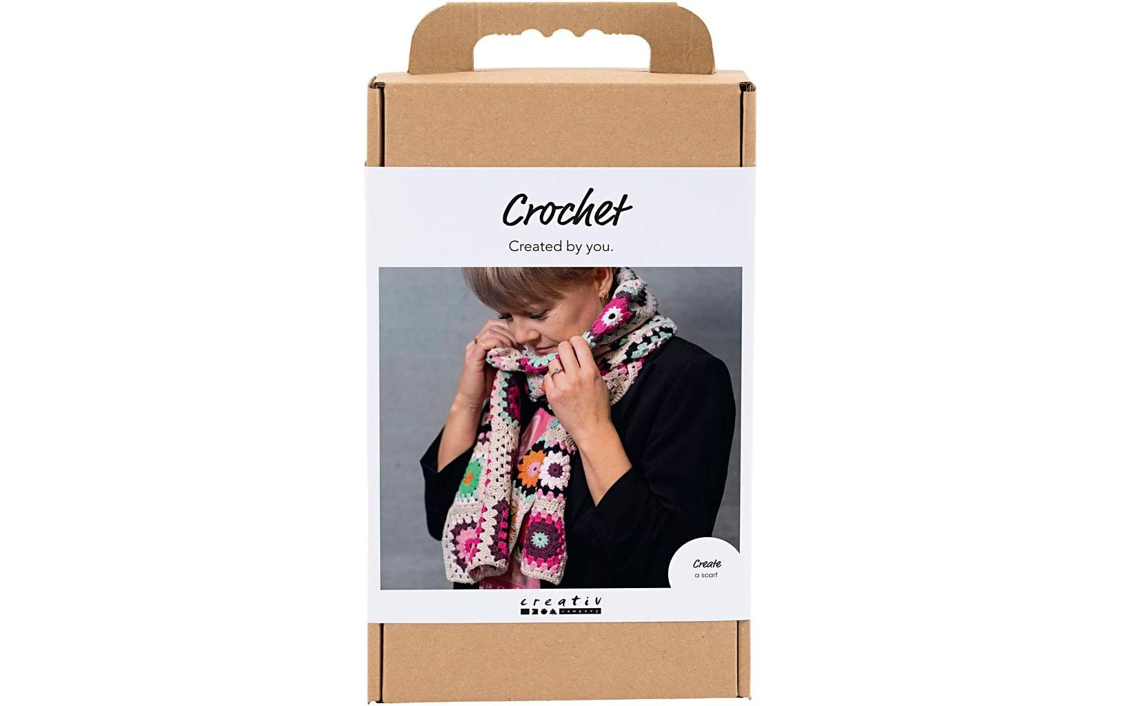 Creativ Company Bastelset Häkeln Schal