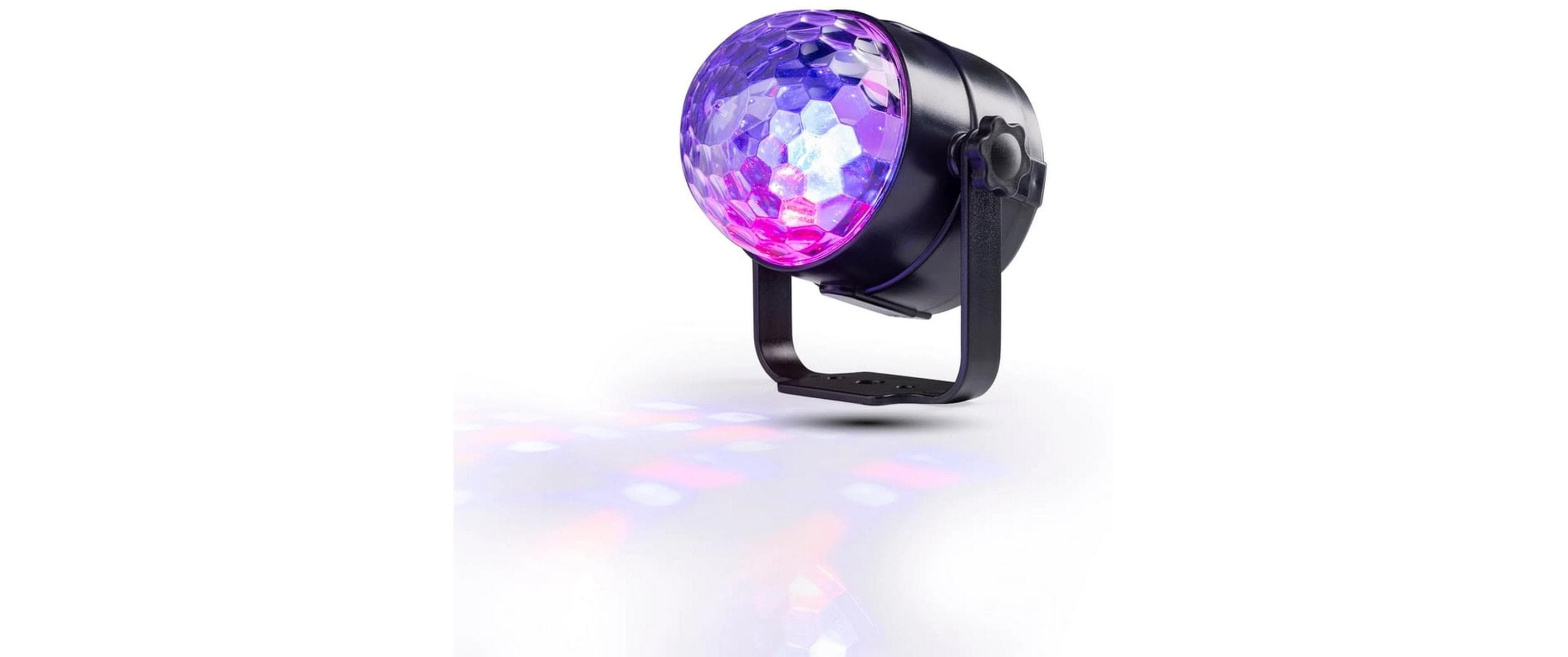 EASYmaxx Discolicht rotierend LED Disco Party Effekt 3W