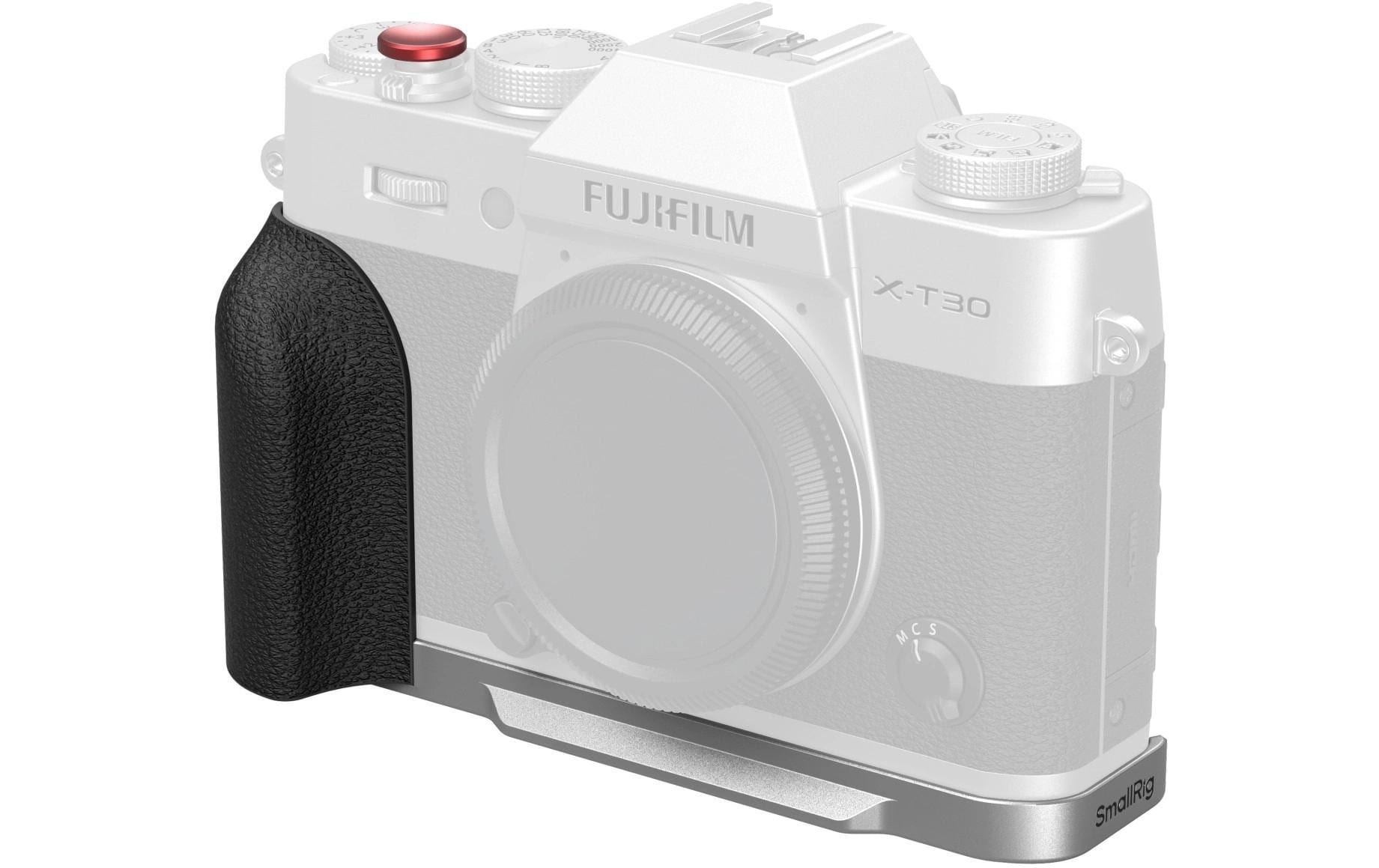 SmallRig L-Shaped Plate w Silicone Handle for FUJIFILM X-T30 III Silver
