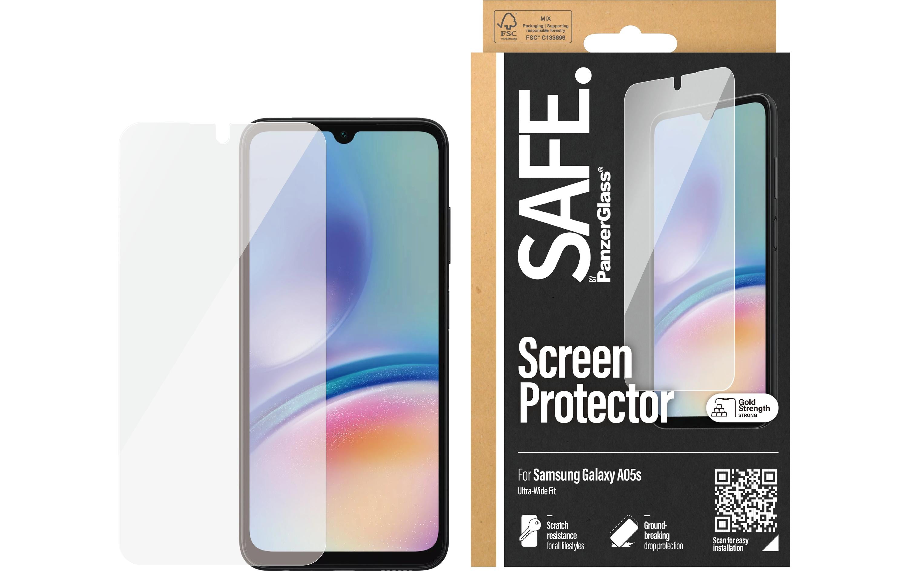 SAFE. Ultra-Wide Fit Samsung Galaxy A05s