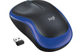 Logitech M185 wireless Mouse Blue USB 2.4GHz verstaubar