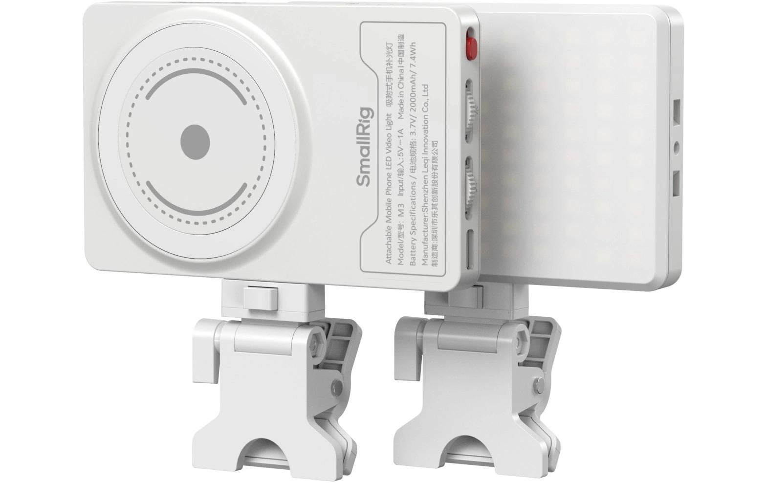 SmallRig M3 Attachable LED Video Light Mobile Phone (White)