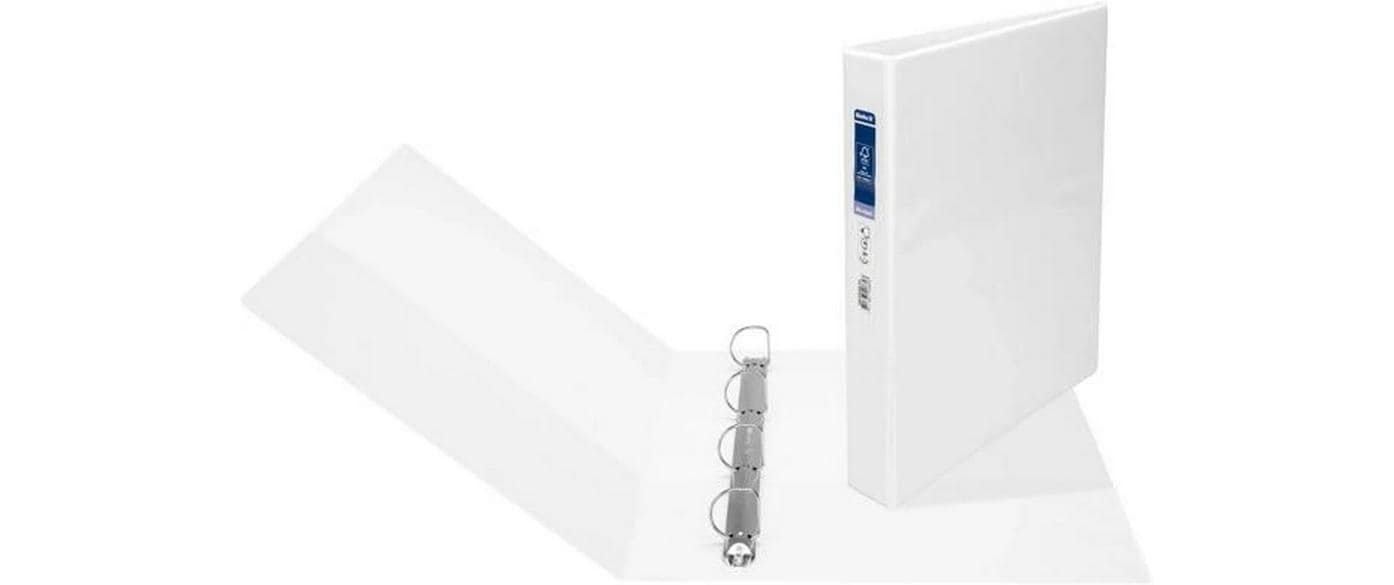 Biella Zeigebuch Creative PP XL 4.5 cm 4 Ring, weiss