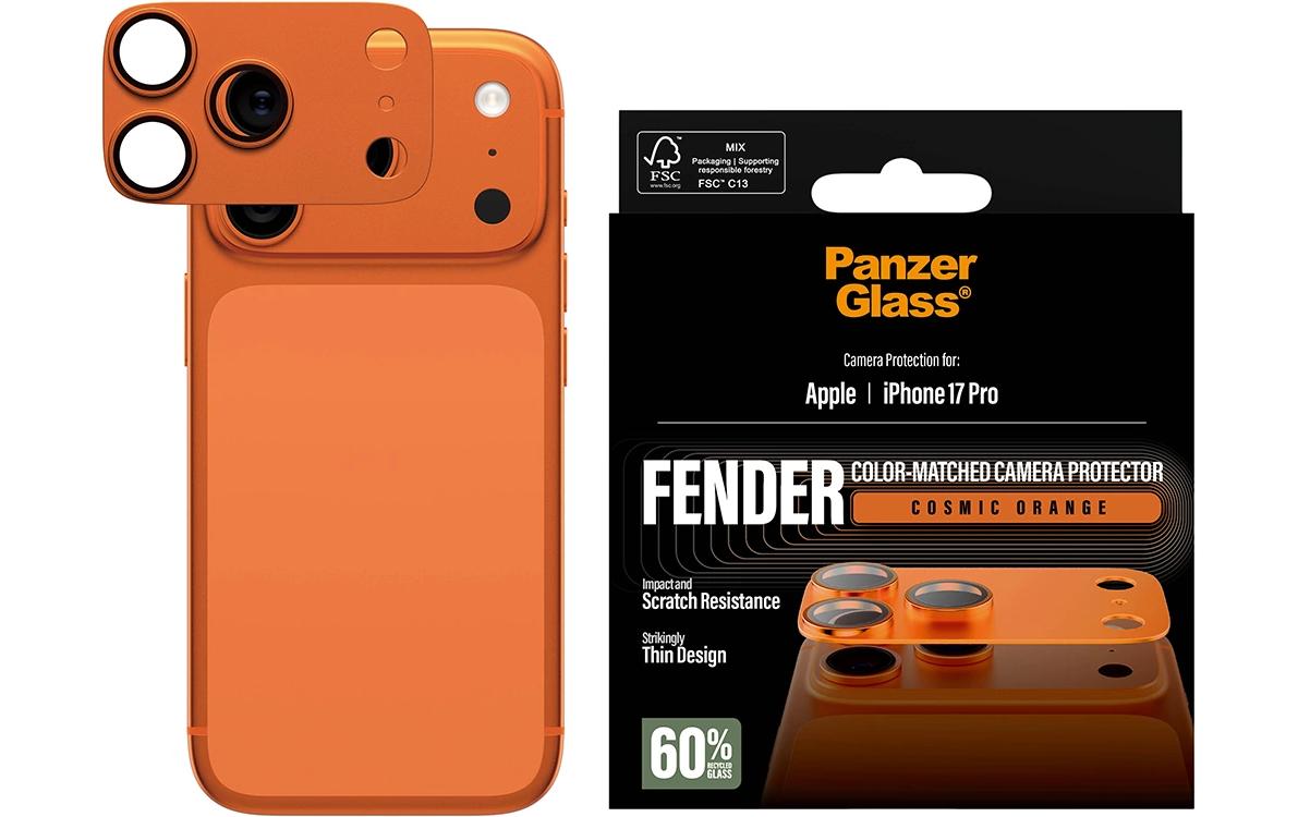 PanzerGlass FENDER, Cosmic Orange iPhone 17 Pro