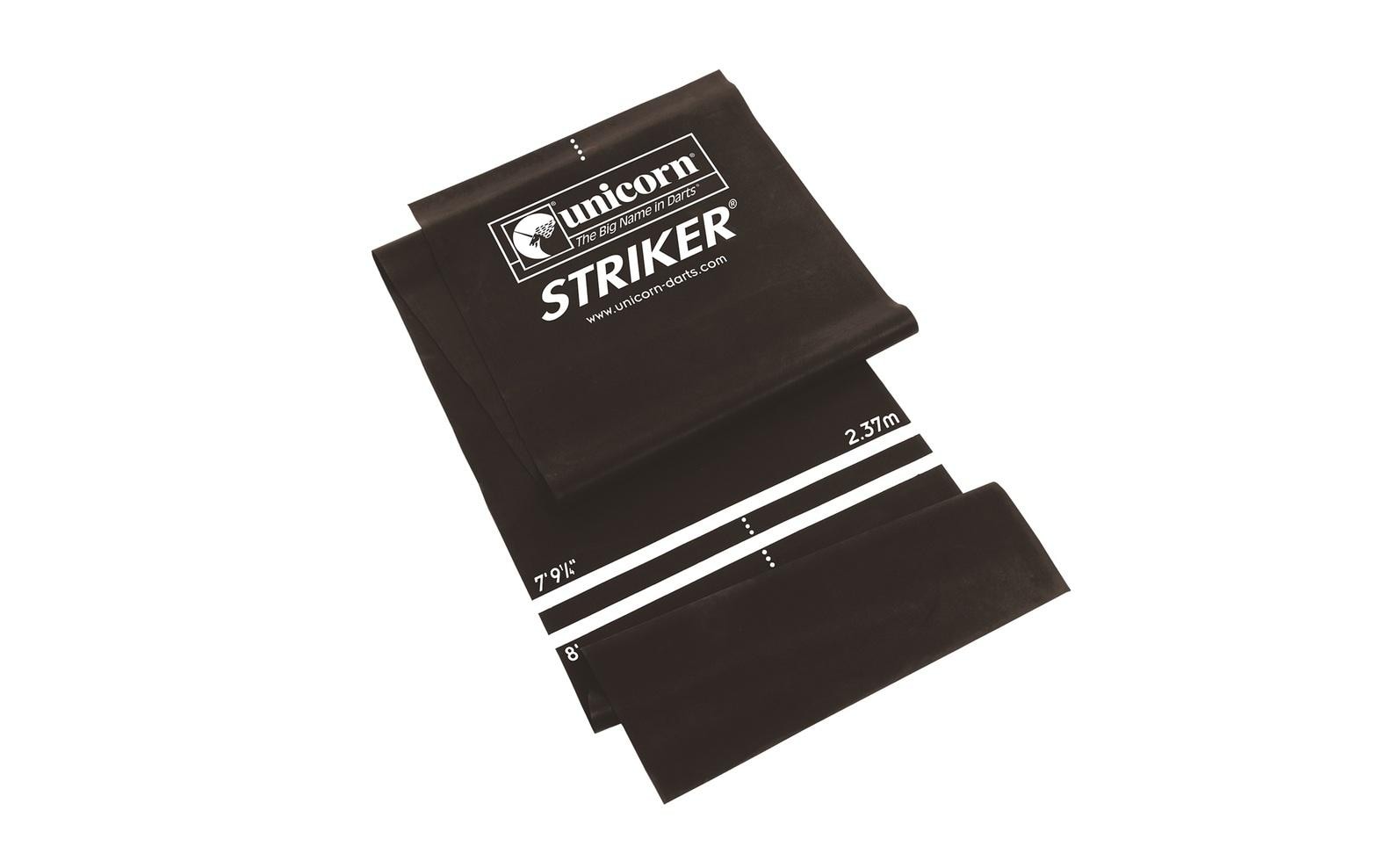 Unicorn Striker Dartmatte schwarz