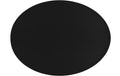 Tiseco Tischset oval Trudo schwarz