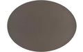 Tiseco Tischset oval Trudo grau