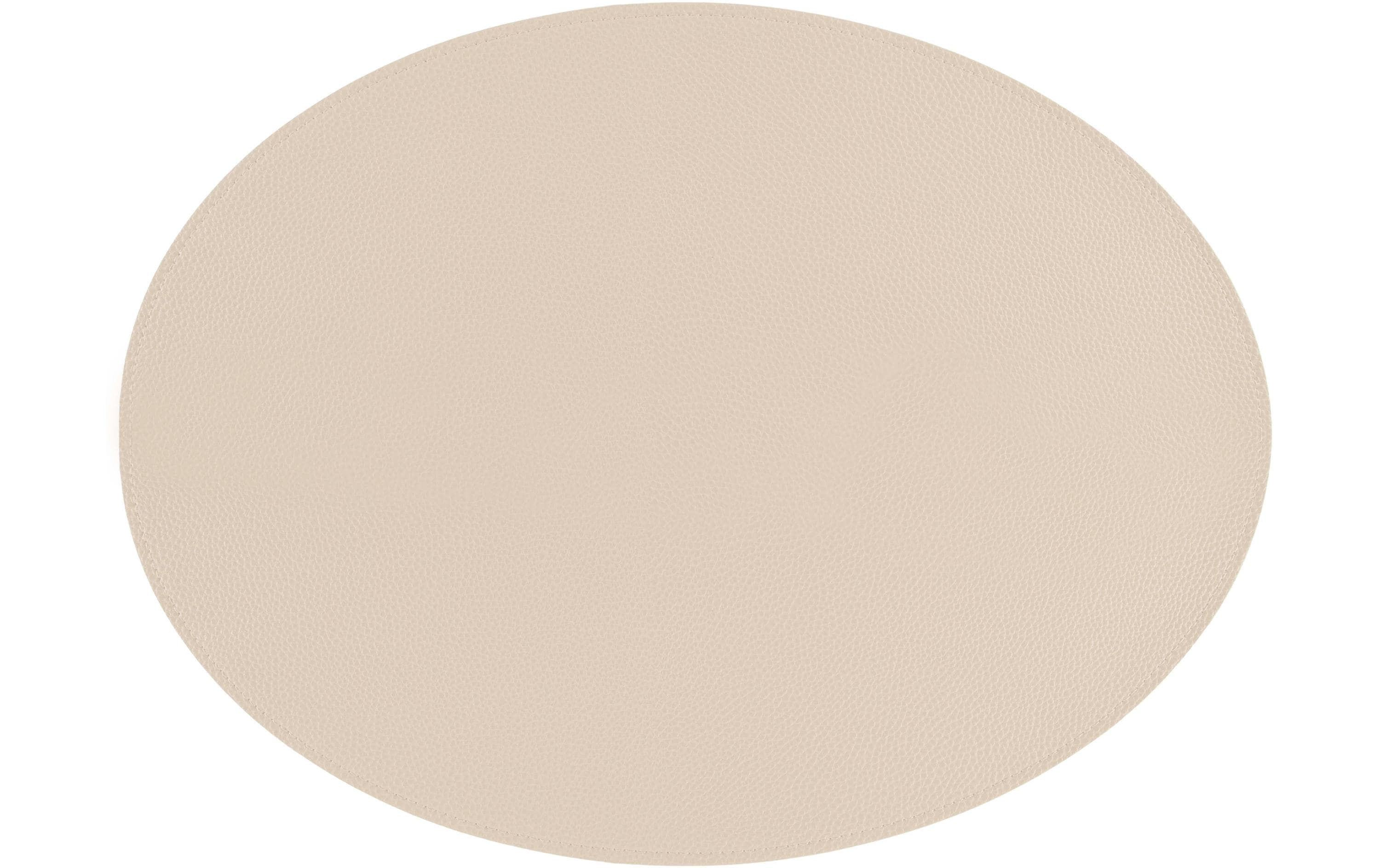 Tisceo Tischset oval Trudo crème