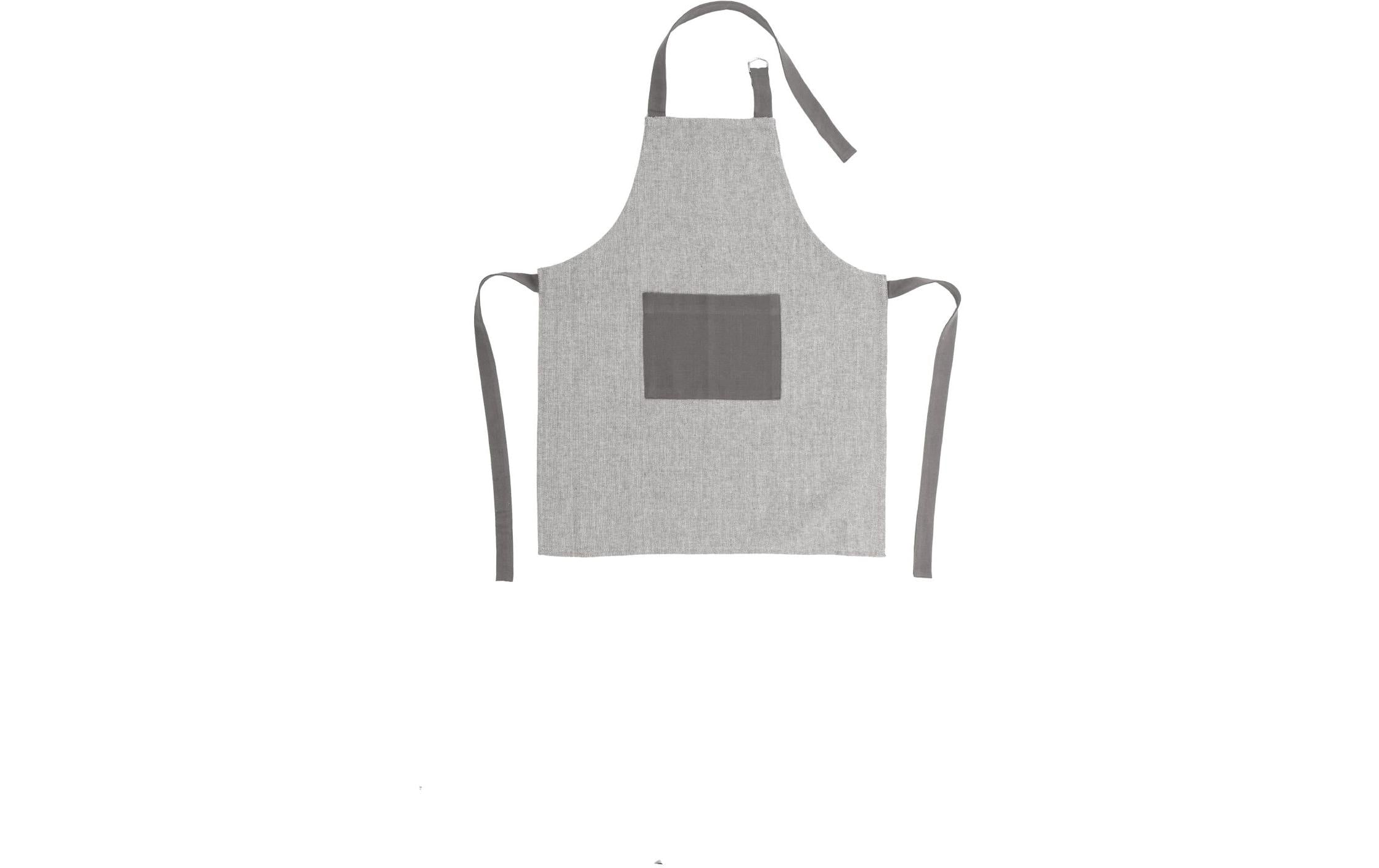 Tiseco Kinderschürze CHAMBRAY grau 52x63 cm