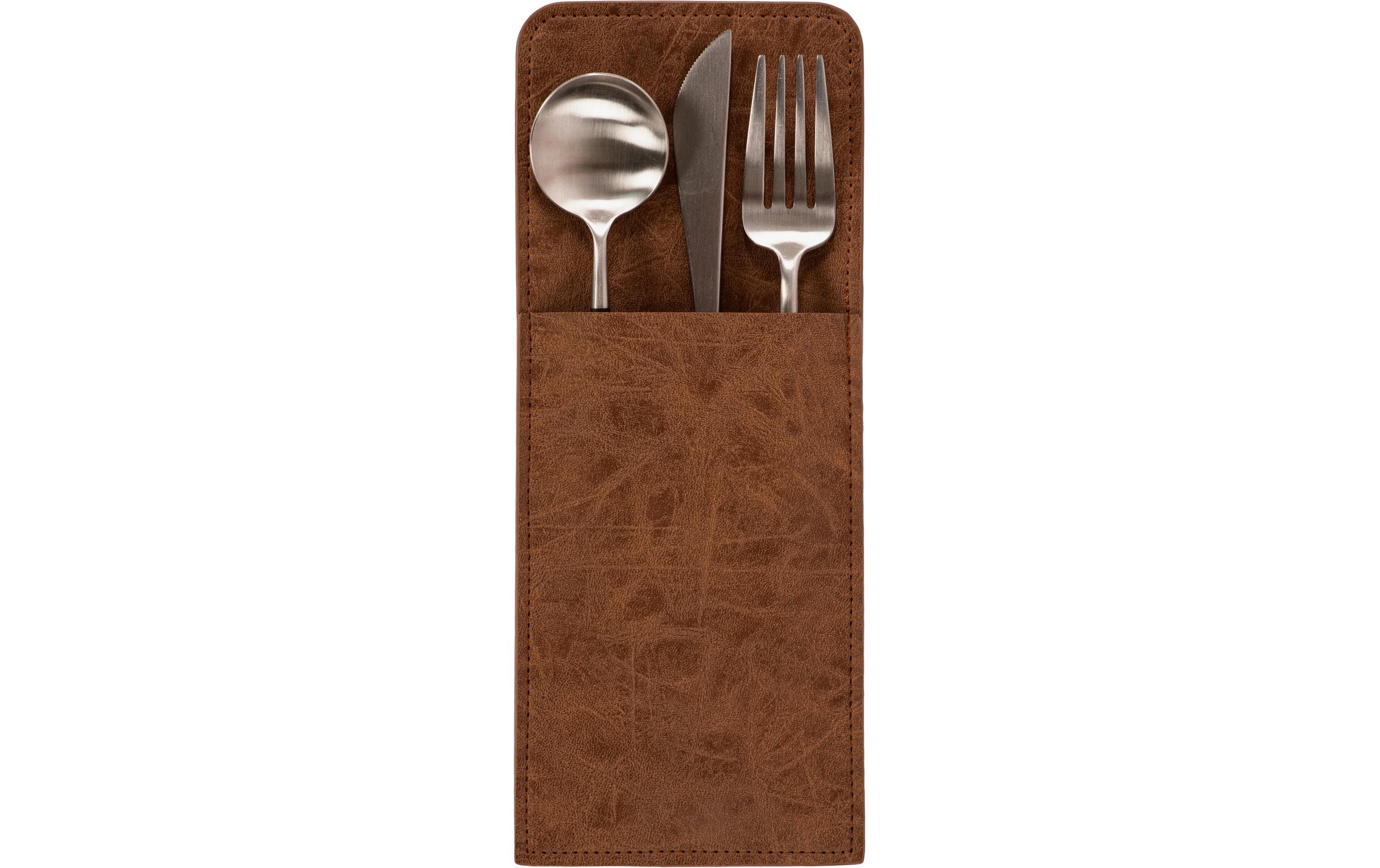 Tiseco Besteckhalter TRUMAN wallnuss 25x10 cm