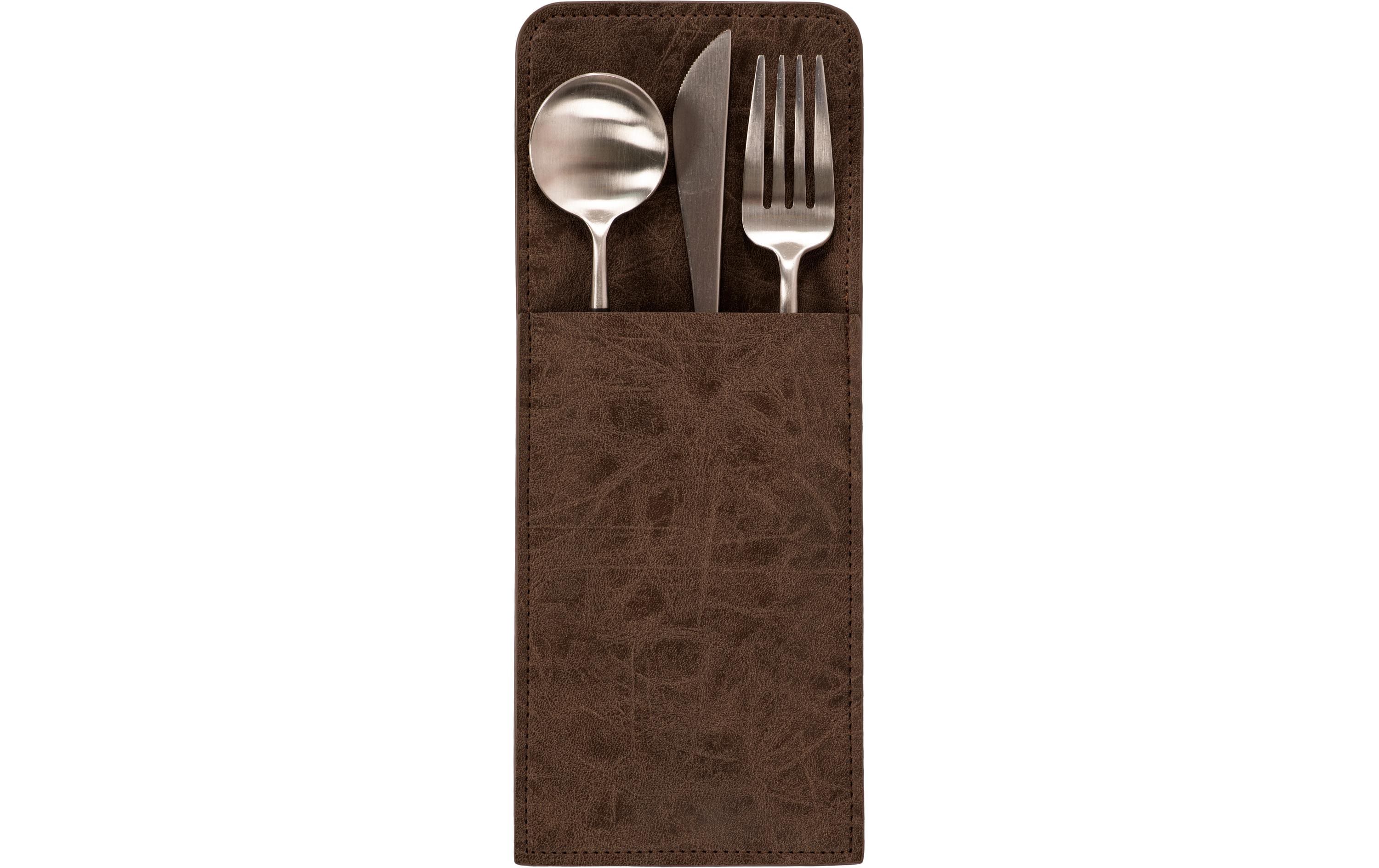 Tiseco Besteckhalter TRUMAN kaffee 25x10 cm