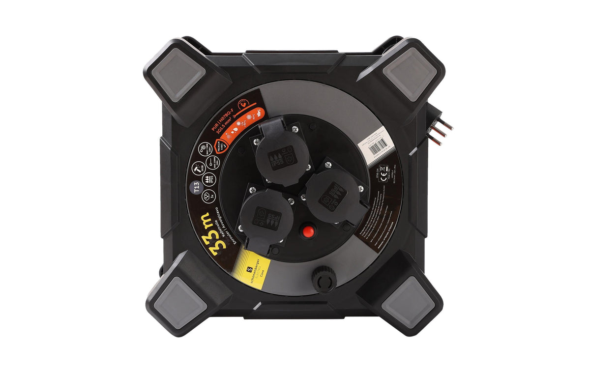 Kabelbox Kunststoff T13 IP55 33m EPR-PUR H07BQ-F 3G1.5mm2 3xT13 IK08