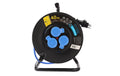 Kabelrolle Kunststoff T13 IP55 40m BAUFLEX N07V3V3-F 3G1.5mm2 3xT13 Steckdosen IK08