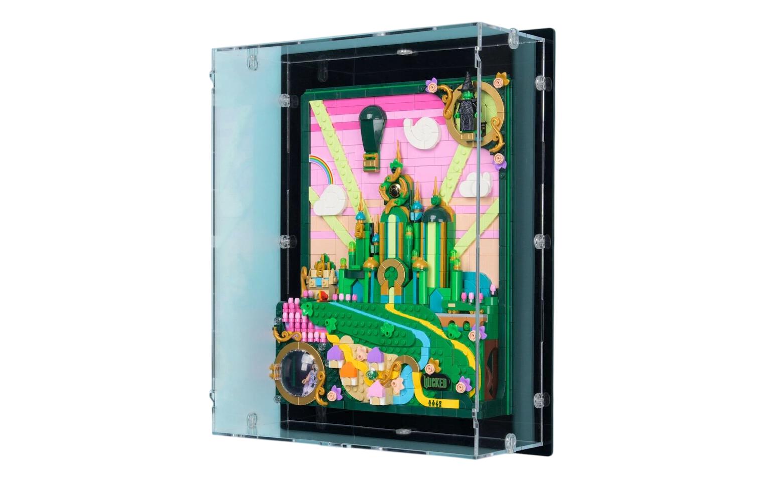 75685 Emerald City Wandkunst mit schwarzem Boden