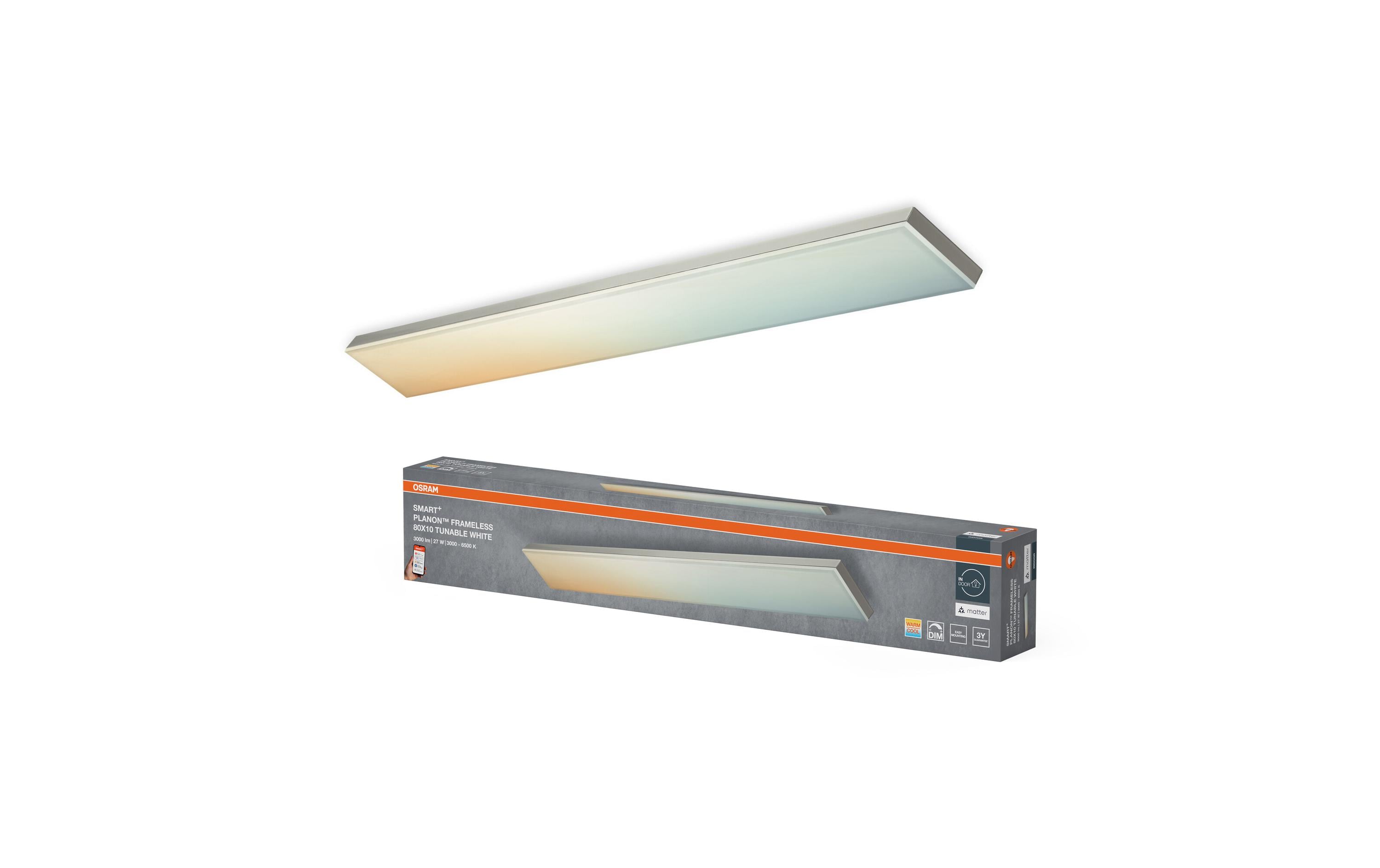 Osram SMART+ Planon frameless frameless rect. CCT WIFI APP 800x100