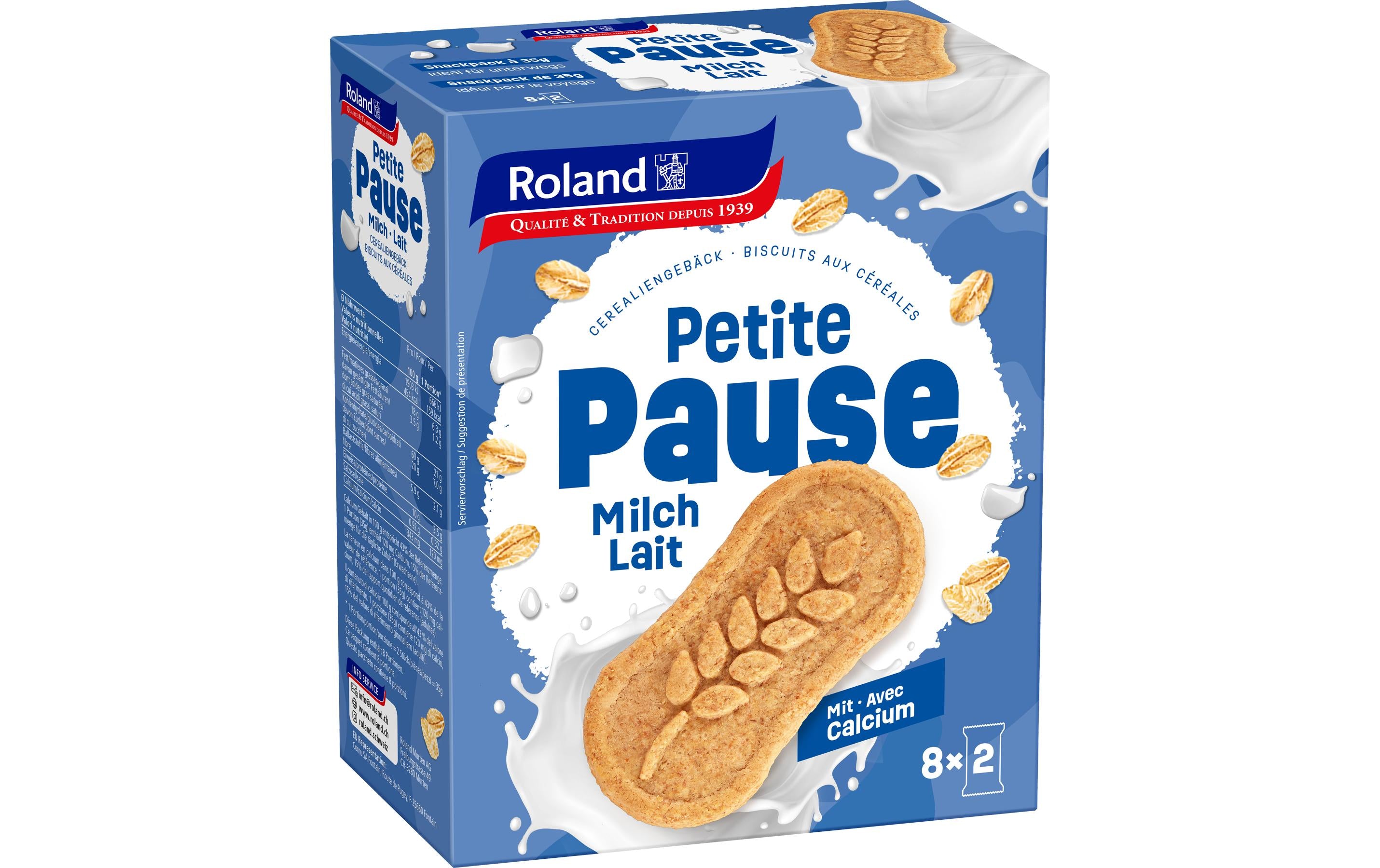 Roland Petite Pause Lait Family Pack 310g