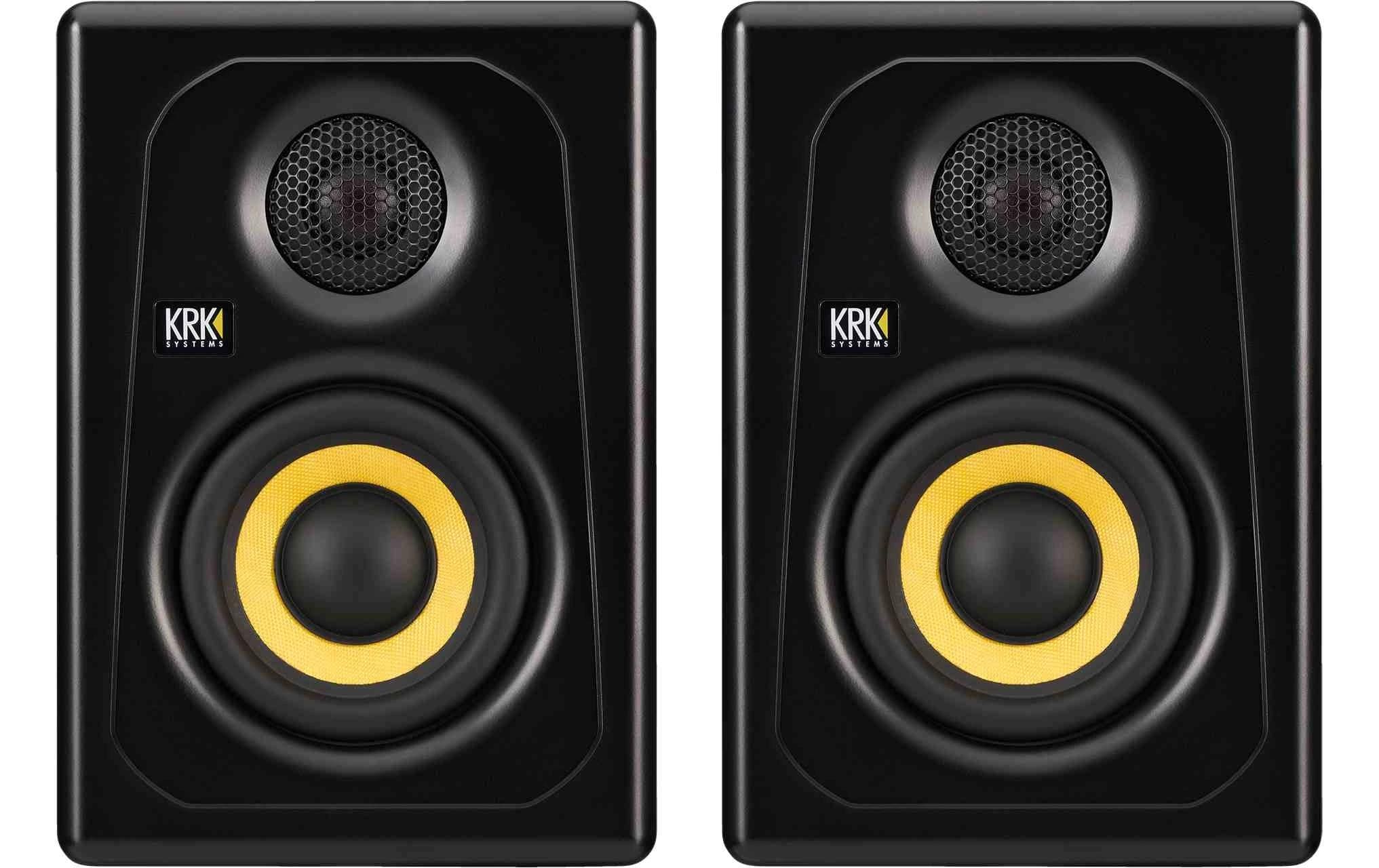 KRK Kreate 3 Pair Aktivmonitor (paar), schwarz, 3.5"